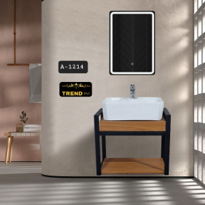 24" Premium PVC Vanity - Sleek & Waterproof for Modern Homes