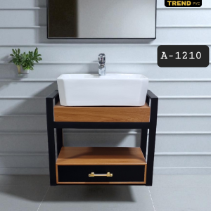 24" Premium PVC Vanity - Sleek & Waterproof for Modern Homes