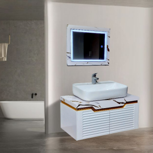 32" Art Bowl Vanity - Sleek & Waterproof for Modern Homes