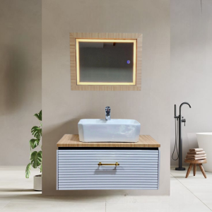 32" Art Bowl Vanity - Sleek & Waterproof for Modern Homes