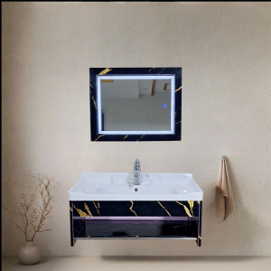 32" Art Bowl Vanity - Sleek & Waterproof for Modern Homes