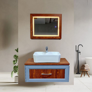 32" Art Bowl Vanity - Sleek & Waterproof for Modern Homes