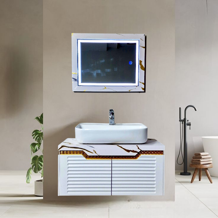 32" Art Bowl Vanity - Sleek & Waterproof for Modern Homes