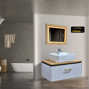 32" Art Bowl Vanity - Sleek & Waterproof for Modern Homes