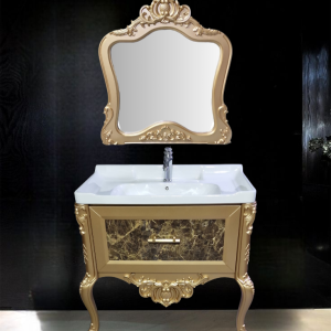 32" PVC Vanity Floor Standing (Victoria) - Sleek & Waterproof for Modern Homes