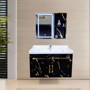 32" PVC Vanity (Modern) - Sleek & Waterproof for Modern Homes