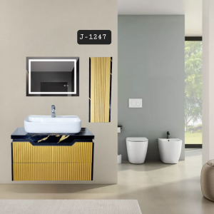 Premium PVC Bathroom Vanity - Sleek & Waterproof for Modern Homes