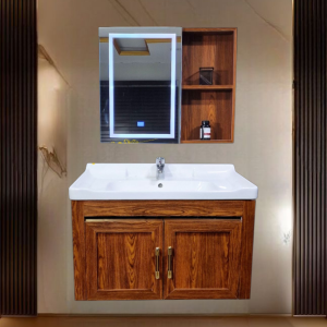 Premium PVC Bathroom Vanity - Sleek & Waterproof for Modern Homes