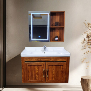 Premium PVC Bathroom Vanity - Sleek & Waterproof for Modern Homes