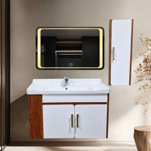 Premium PVC Bathroom Vanity - Sleek & Waterproof for Modern Homes