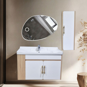 Premium PVC Bathroom Vanity - Sleek & Waterproof for Modern Homes