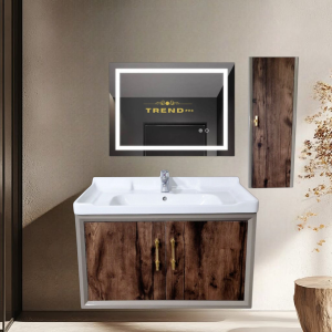 Premium PVC Bathroom Vanity - Sleek & Waterproof for Modern Homes