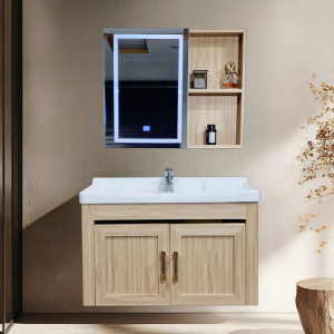 Premium PVC Bathroom Vanity - Sleek & Waterproof for Modern Homes