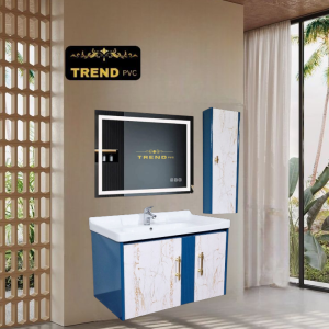 Premium PVC Bathroom Vanity - Sleek & Waterproof for Modern Homes