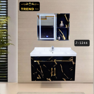 Premium PVC Bathroom Vanity - Sleek & Waterproof for Modern Homes