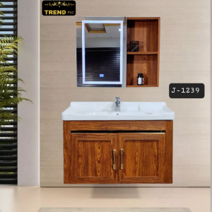 Premium PVC Bathroom Vanity - Sleek & Waterproof for Modern Homes