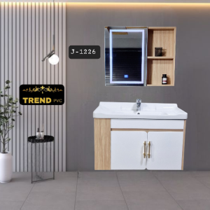 Premium PVC Bathroom Vanity - Sleek & Waterproof for Modern Homes