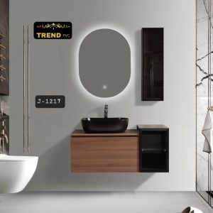 Premium PVC Bathroom Vanity - Sleek & Waterproof for Modern Homes