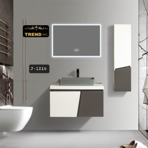 Premium PVC Bathroom Vanity - Sleek & Waterproof for Modern Homes