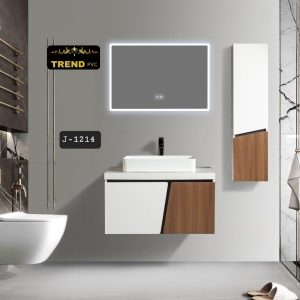 Premium PVC Bathroom Vanity - Sleek & Waterproof for Modern Homes