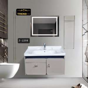 Premium PVC Bathroom Vanity - Sleek & Waterproof for Modern Homes